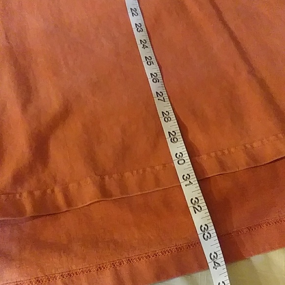 Vintage Orvis Men's Orange Fishing Polo - Picture 7 of 7